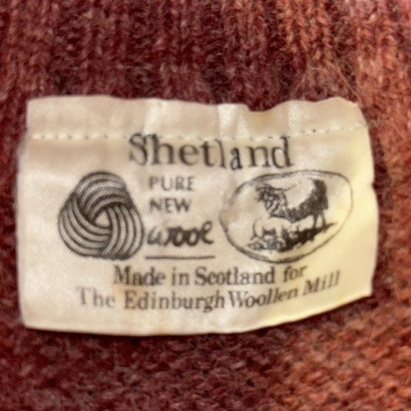 Shetland Wool Cardigan Sweater - Picture 5 of 7